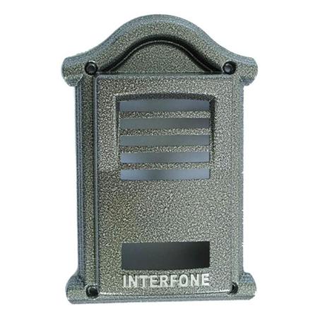 Imagem de Protetor Metalúrgia TWM Para Interfone HDL F8NT Em Alúminio Decorado