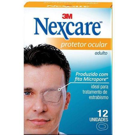 Imagem de Protetor Ocular Adulto Nexcare 12 Unidades - 3M