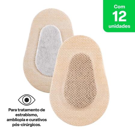 Imagem de Protetor Ocular Bege para Adulto Multi Saúde - HC664