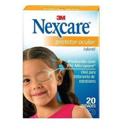 Imagem de Protetor Ocular Nexcare Infantil C/20UN Hb004444368