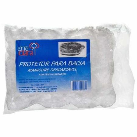 Imagem de Protetor Para Bacia Manicure Santa Clara Com 50 Unidades - 165