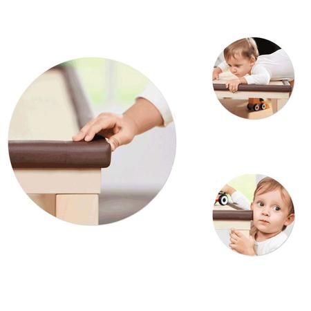 Imagem de Protetor quina para mesa borda vidro rolo 2 metros protege bebe