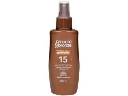 Imagem de Protetor Solar Corporal Cenoura & Bronze Spray - FPS 15 22694-1 110ml