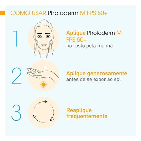 Imagem de Protetor Solar Facial Bioderma Photoderm M Teinte Doree FPS 50