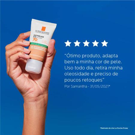 Imagem de Protetor Solar Facial com Cor La Roche-Posay - Anthelios Airlicium Fps70