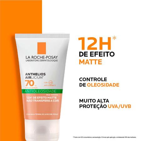 Imagem de Protetor Solar Facial com Cor La Roche-Posay - Anthelios Airlicium Fps70