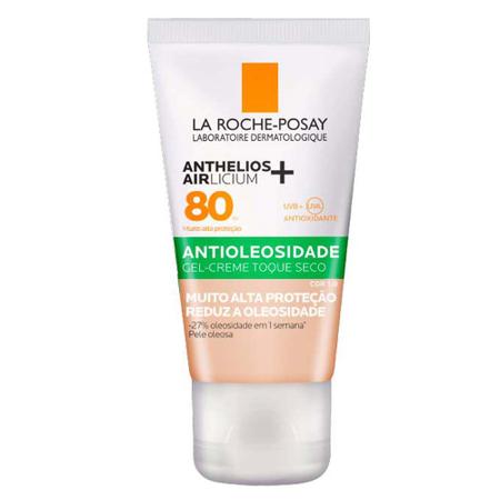 Imagem de Protetor Solar Facial com Cor La Roche Posay Anthelios Airlicium FPS80