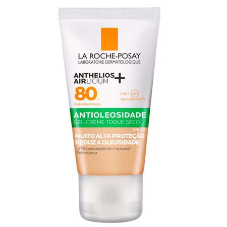 Imagem de Protetor Solar Facial com Cor La Roche Posay Anthelios Airlicium FPS80