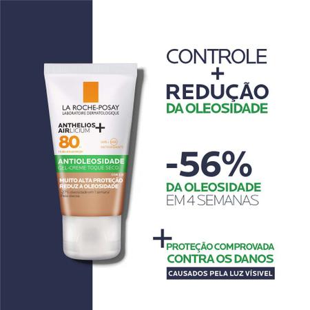 Imagem de Protetor Solar Facial com Cor La Roche Posay Anthelios Airlicium FPS80