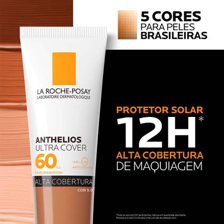 Imagem de Protetor Solar Facial com Cor La Roche-Posay Anthelios Ultra Cover FPS60