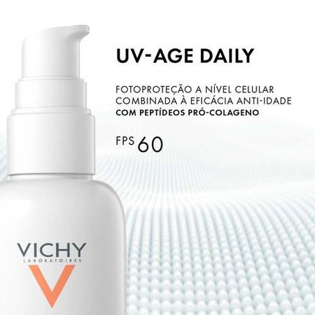 Imagem de Protetor Solar Facial com Cor Vichy  UV-Age Daily FPS60