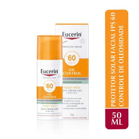 Imagem de Protetor Solar Facial Eucerin - Sun Gel-Creme Oil Control FPS 60