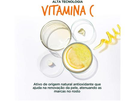 Imagem de Protetor Solar Facial Garnier Uniform & Matte - Vitamina C FPS 50 Cor Morena 40g