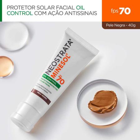 Imagem de Protetor Solar Facial NeoStrata Minesol Oil Control FPS 70 Pele Negra 40g