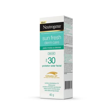 Imagem de Protetor Solar Facial Neutrogena Sun Fresh Derm Care FPS 30 Sem Cor 40g