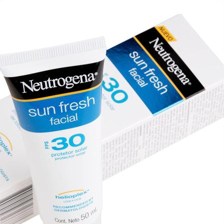 Imagem de Protetor Solar Facial Neutrogena Sun Fresh FPS 30 50g