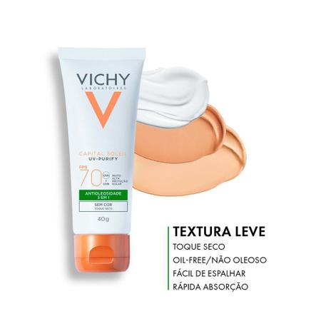 Imagem de Protetor Solar Facial Vichy  Capital Soleil Purify