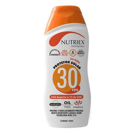 Imagem de Protetor Solar FPS30 UVA 120ml Nutriex