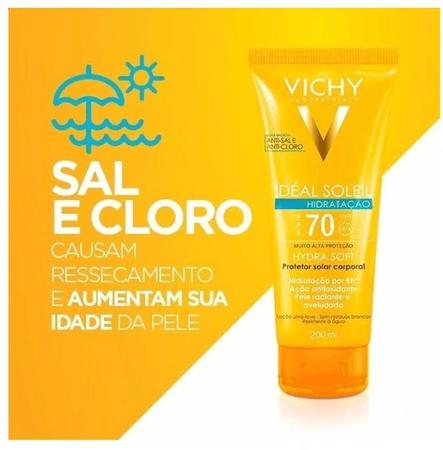 Imagem de Protetor Solar Idéal Soleil Hydrasoft Vichy Fps70 200ML