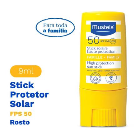 Imagem de Protetor Solar Infantil Stick Alta Proteção Fps50 09Ml