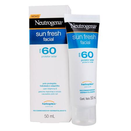 Imagem de Protetor Solar Neutrogena Sun Fresh Facial FPS 60