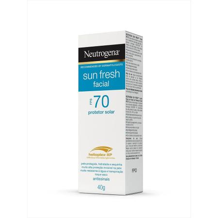 Imagem de Protetor Solar Neutrogena Sun Fresh Facial FPS 70 40g