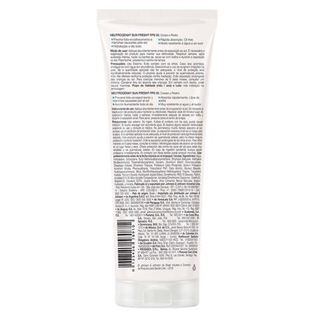 Imagem de Protetor Solar Neutrogena Sun Fresh FPS50