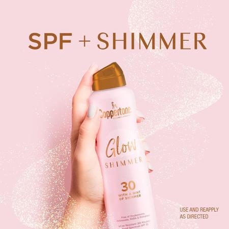 Imagem de Protetor Solar Shimmer SPF 30, Resistente à Água, Amplo Espectro - 5 Ounces (Pacote com 2)