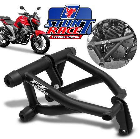 Protetor motor stunt race cage fazer 250 fz25 preto fosco - Protetor de  Motor - Magazine Luiza