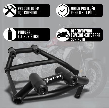 Protetor Motor Mt 07 Stunt Race E Carenagem Mt07 Stunt Cage