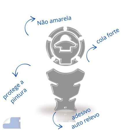 Imagem de Protetor Tanque Moto Yamaha Acima 2016 Caveira