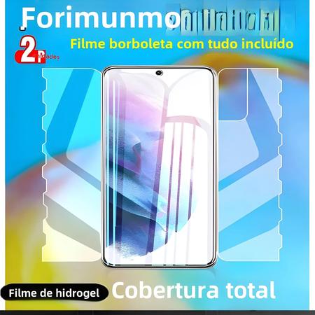 Imagem de Protetores de Tela de Hidrogel para Samsung Galaxy S24/S23/S22/S21/S20 Ultra (4 Peças)