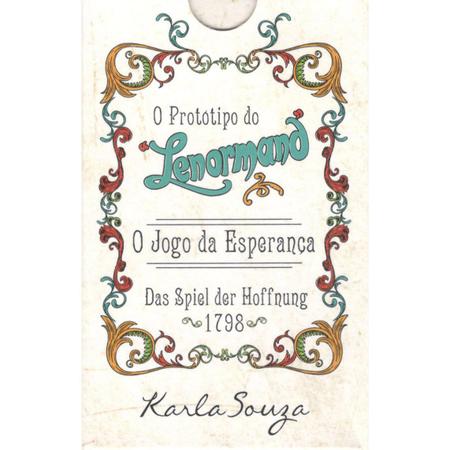 NOSOTRAS Lenormand - O Jogo da Esperança (baralho cigano)