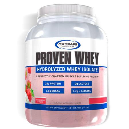 Imagem de PROVEN WHEY 4LBS/1810G  STRAWBERRY & CREAM - GASPARI - Day Offer