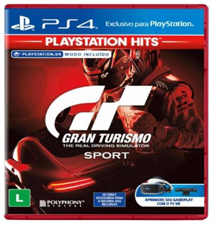 Jogo Gran Turismo Sport Hits Ps4 Mídia Física Lacrado Novo - Sony - Gran  Turismo - Magazine Luiza