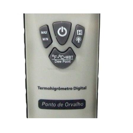 Imagem de Psicrômetro / Termohigrômetro Digital Portátil com sensor incorporado Mod.: IP-780 IMPAC