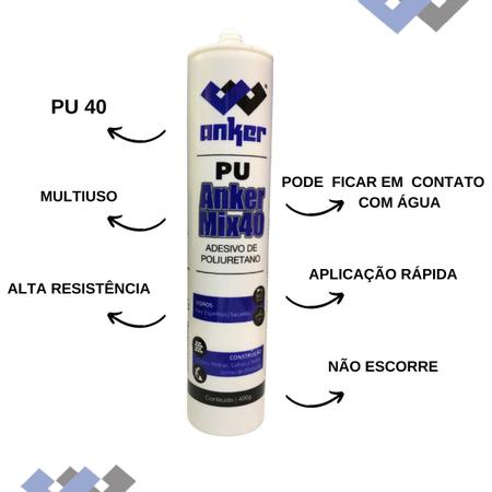Imagem de PU 40 Carroceria Branco 3pcs + Aplicador