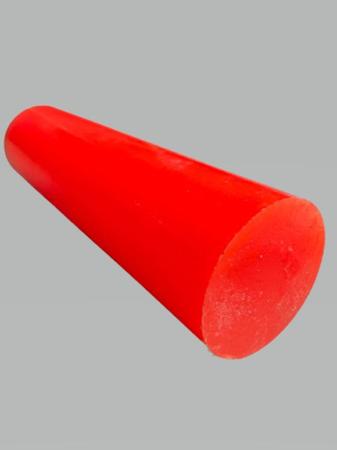 Imagem de Pu Tarugo Poliuretano Vermelho 25 X 500 mm 90 Shore