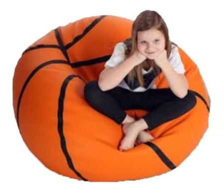 Puff Bola De Basquete - sensorial e ergonômico