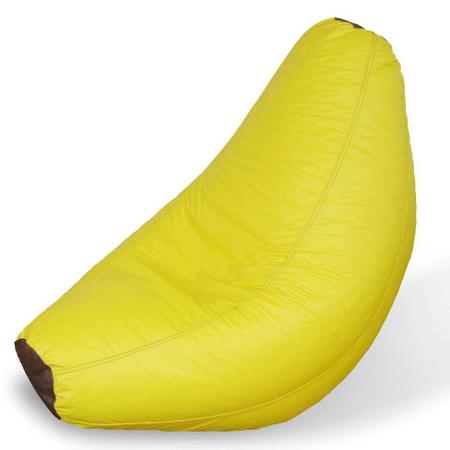 Imagem de Puff Infantil Banana material sintético Amarelo