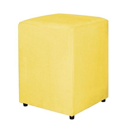 Imagem de Puff Quadrado Amarelo - Belliv Decor