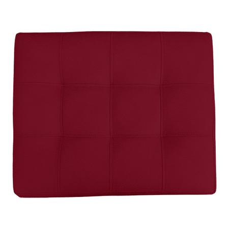 Puff Retangular Para Sala E Quarto Palito Mel Suede Bege - Wed Decor