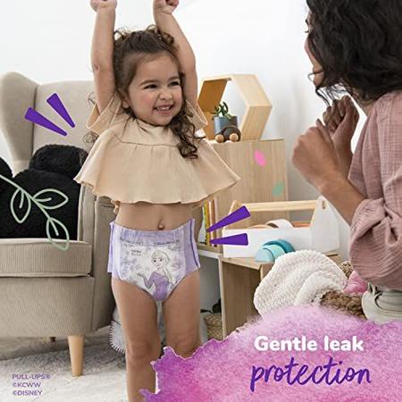 Pull-Ups New Leaf Girls' Disney Frozen Potty Training Pants Training  Underwear, 3T-4T, 68 Ct - Calça Feminina - Magazine Luiza