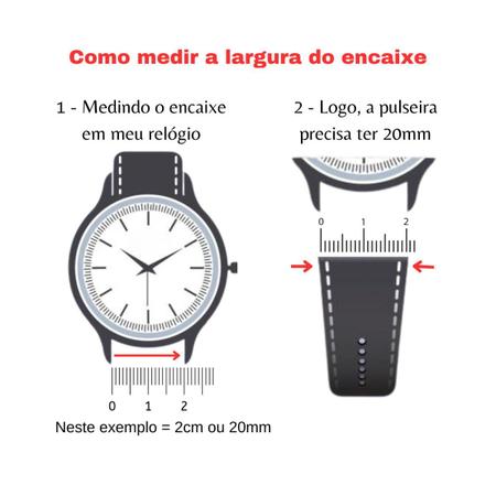 Pulseira 22mm Play Compatível Huawei Honor Magic Watch 2 46mm - Poolsy Imagem de Pulseira 22mm Play Compatível Huawei Honor Magic Watch 2 46mm