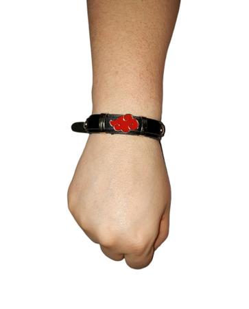 Pulseira Akatsuki Nuvem Vermelha Anime Naruto