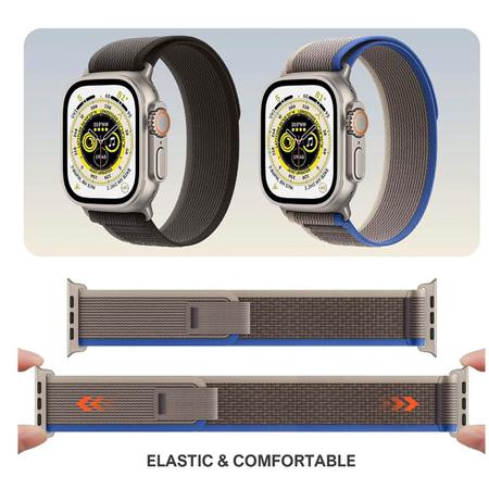 Imagem de Pulseira Colorida Trail Loop Compatível Apple Watch Ultra 49mm