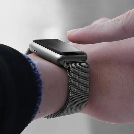 Imagem de Pulseira de Aço Milanese Para Apple Watch Series 38, 41 e 42mm