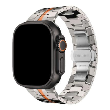 Imagem de Pulseira Elos Aço Belt Compatível com Apple Watch