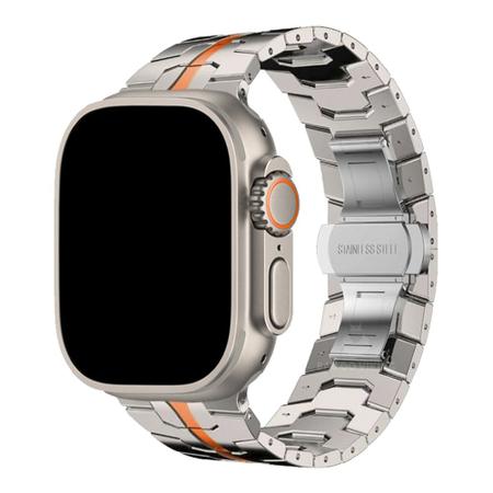 Imagem de Pulseira Elos Aço Belt Compatível com Apple Watch