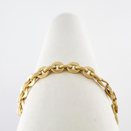 Imagem de Pulseira Feminina Bailarina 6.0 18 Cm Ouro 18k Certificado G